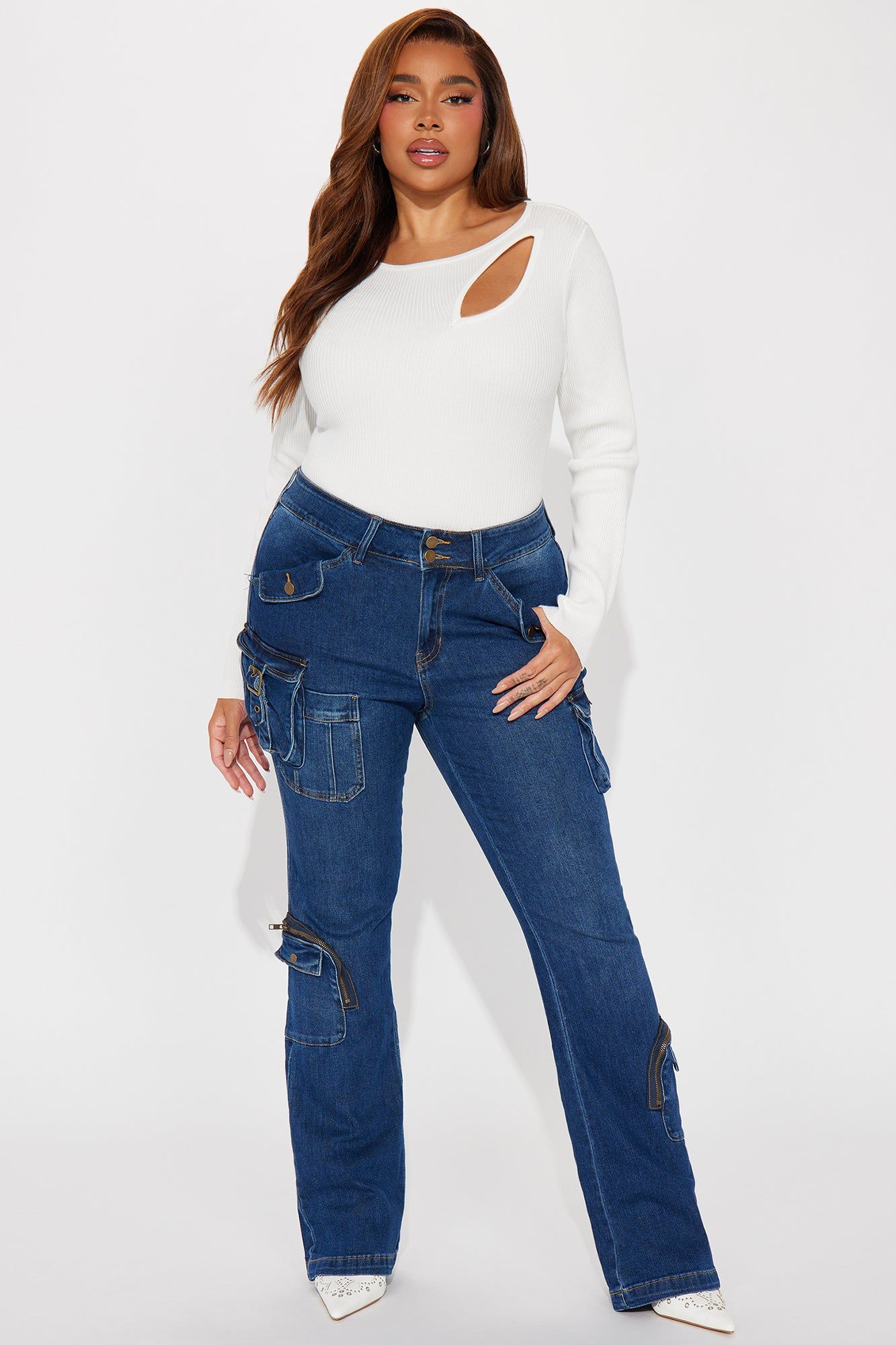 Jesson Sweater - Ivory sold by Fashion Nova product image thumbnail 5