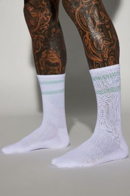 Yo Daddy Socks - Light Blue sold by Fashion Nova