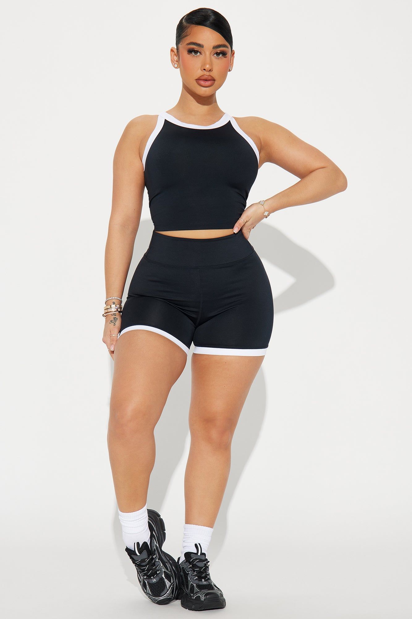 Power Match Elevate Active Top - Black sold by Fashion Nova product image thumbnail 2