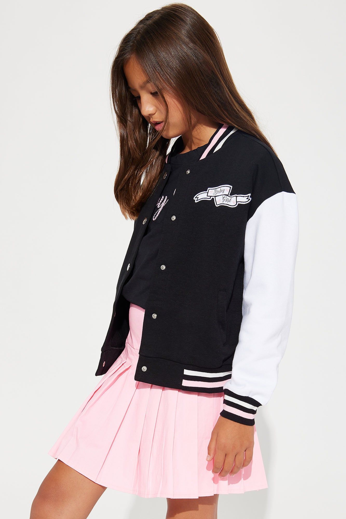 Mini 3 Piece Baby Girl Skirt Set - Black sold by Fashion Nova product image thumbnail 3