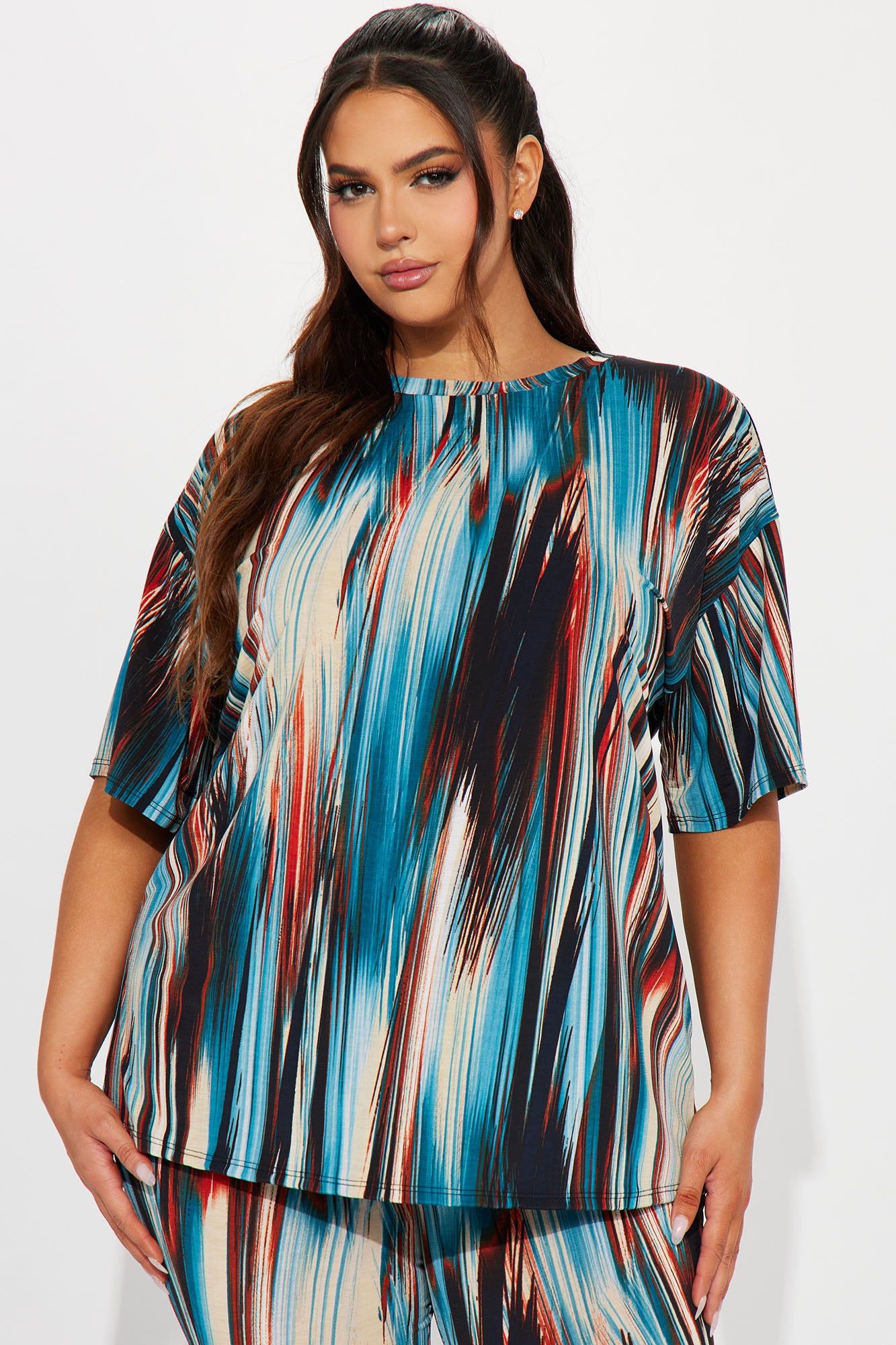 Fine Art Pant Set - Blue/combo sold by Fashion Nova product image thumbnail 5