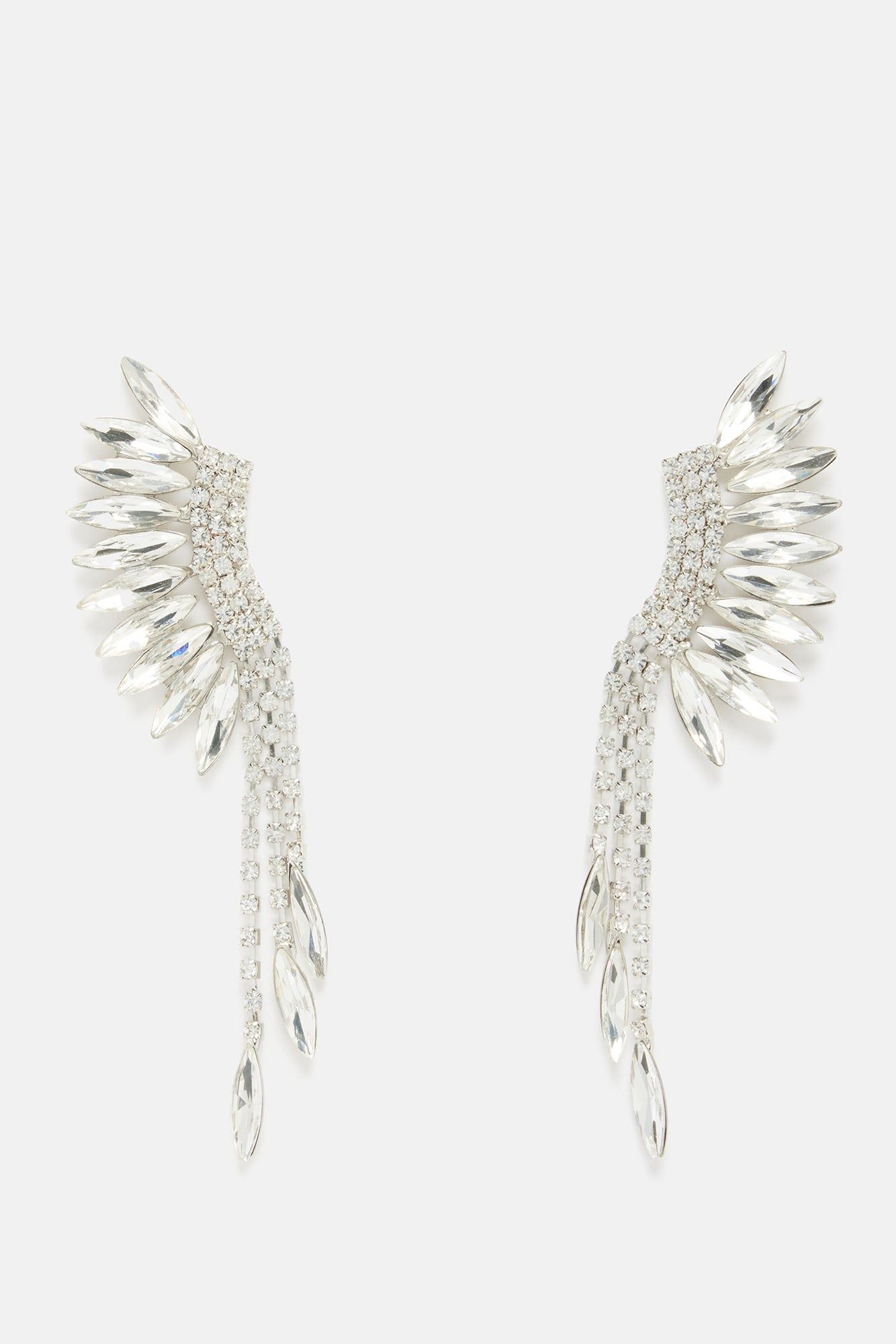 You Needed Me Earrings - Silver sold by Fashion Nova product image thumbnail 3