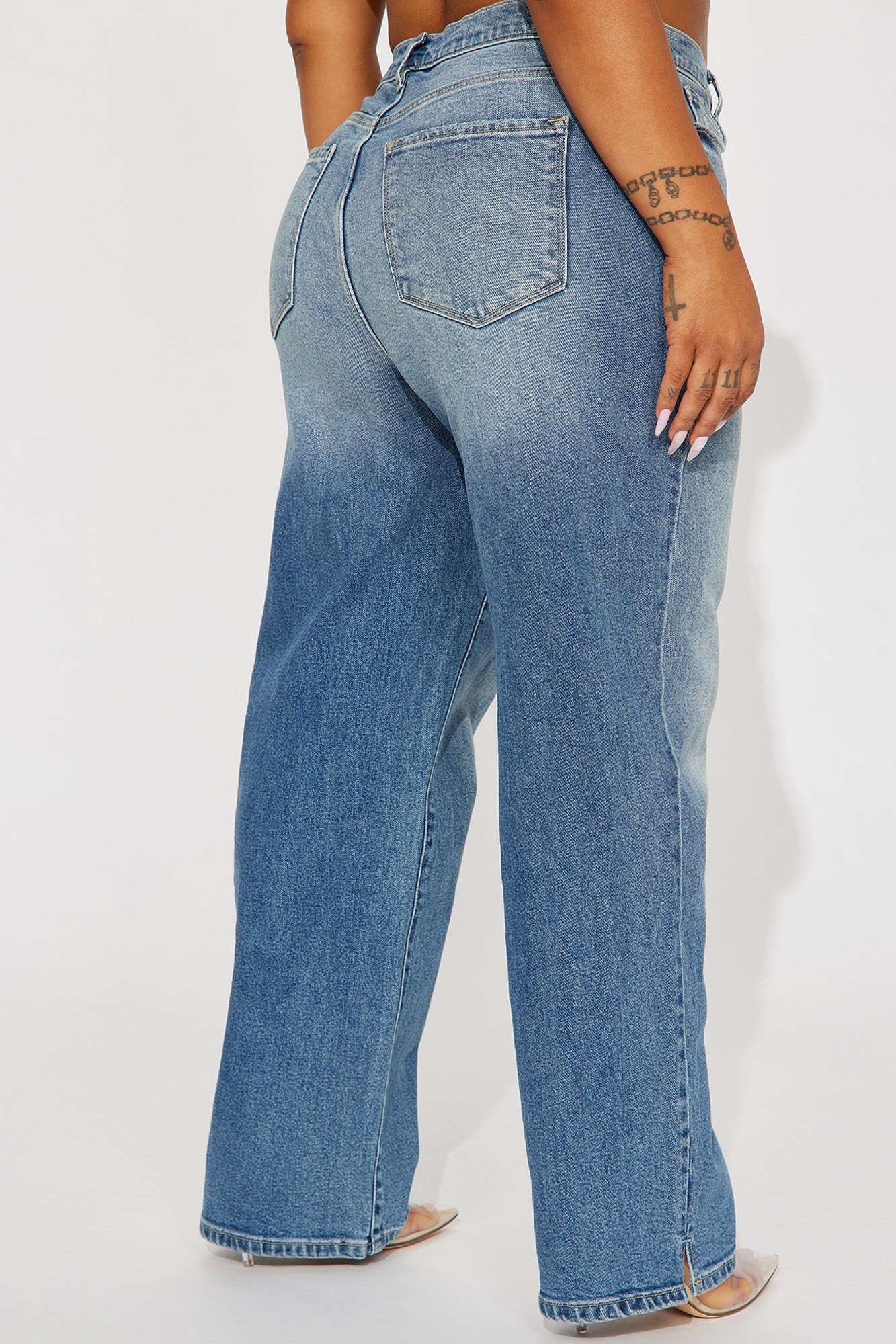Sweet Talker Straight Leg Jeans - Medium Wash sold by Fashion Nova product image thumbnail 6