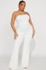 Crushin On You Jumpsuit - Ivory sold by Fashion Nova