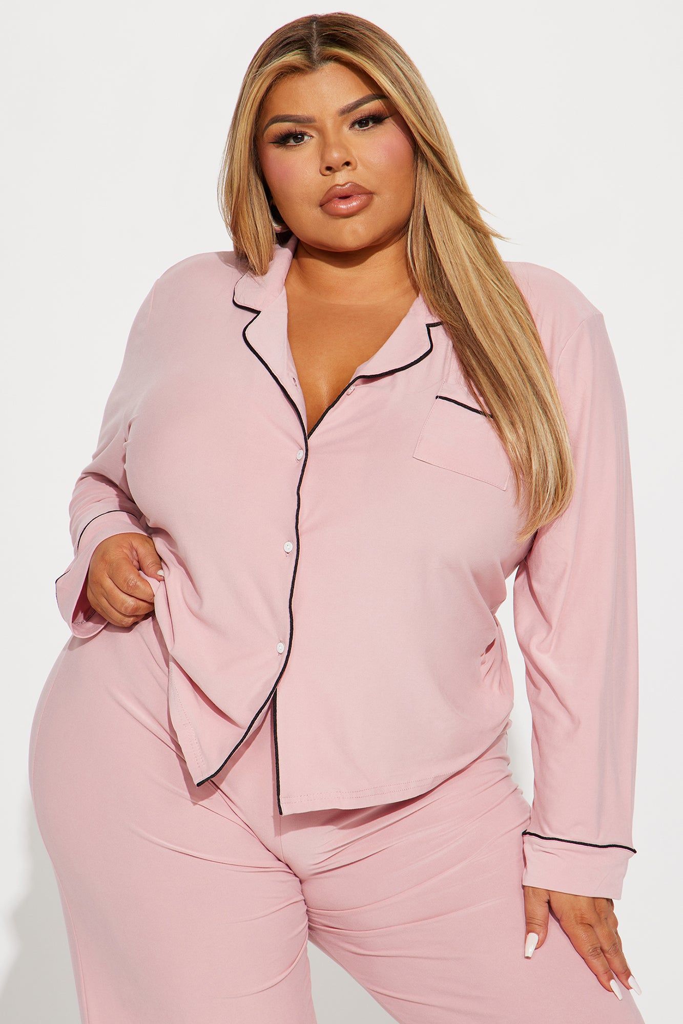Foxy Babe PJ Pant Set - Pink sold by Fashion Nova product image thumbnail 5