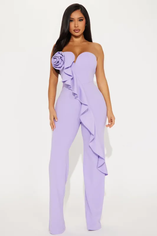 Let Me Prove It Jumpsuit  - Lavender sold by Fashion Nova