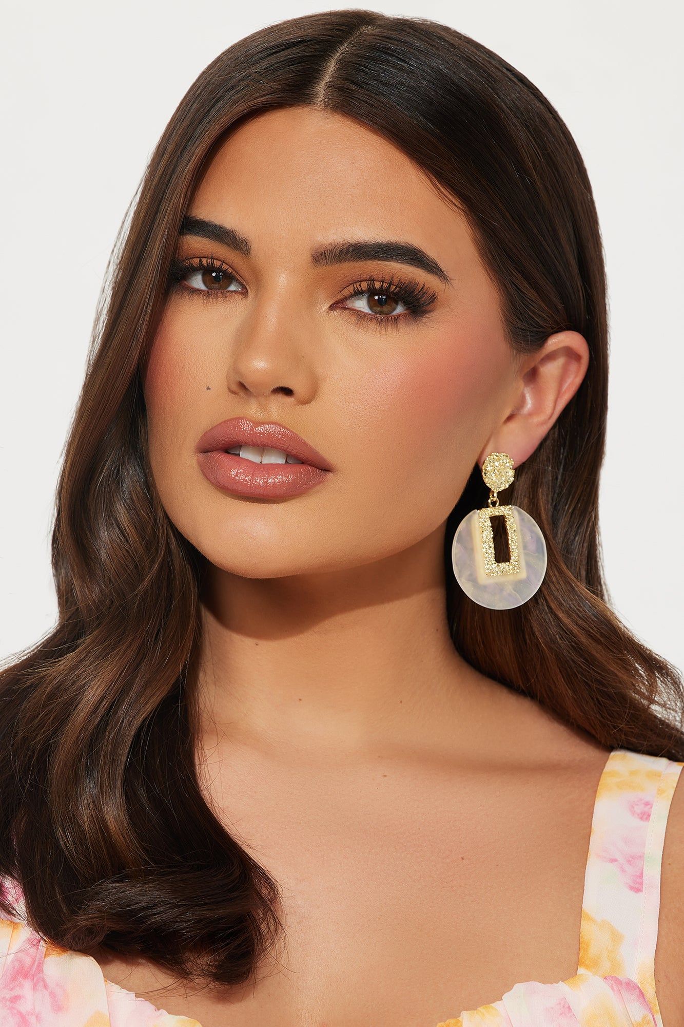 Evelina Earrings - Gold/combo sold by Fashion Nova product image thumbnail 2