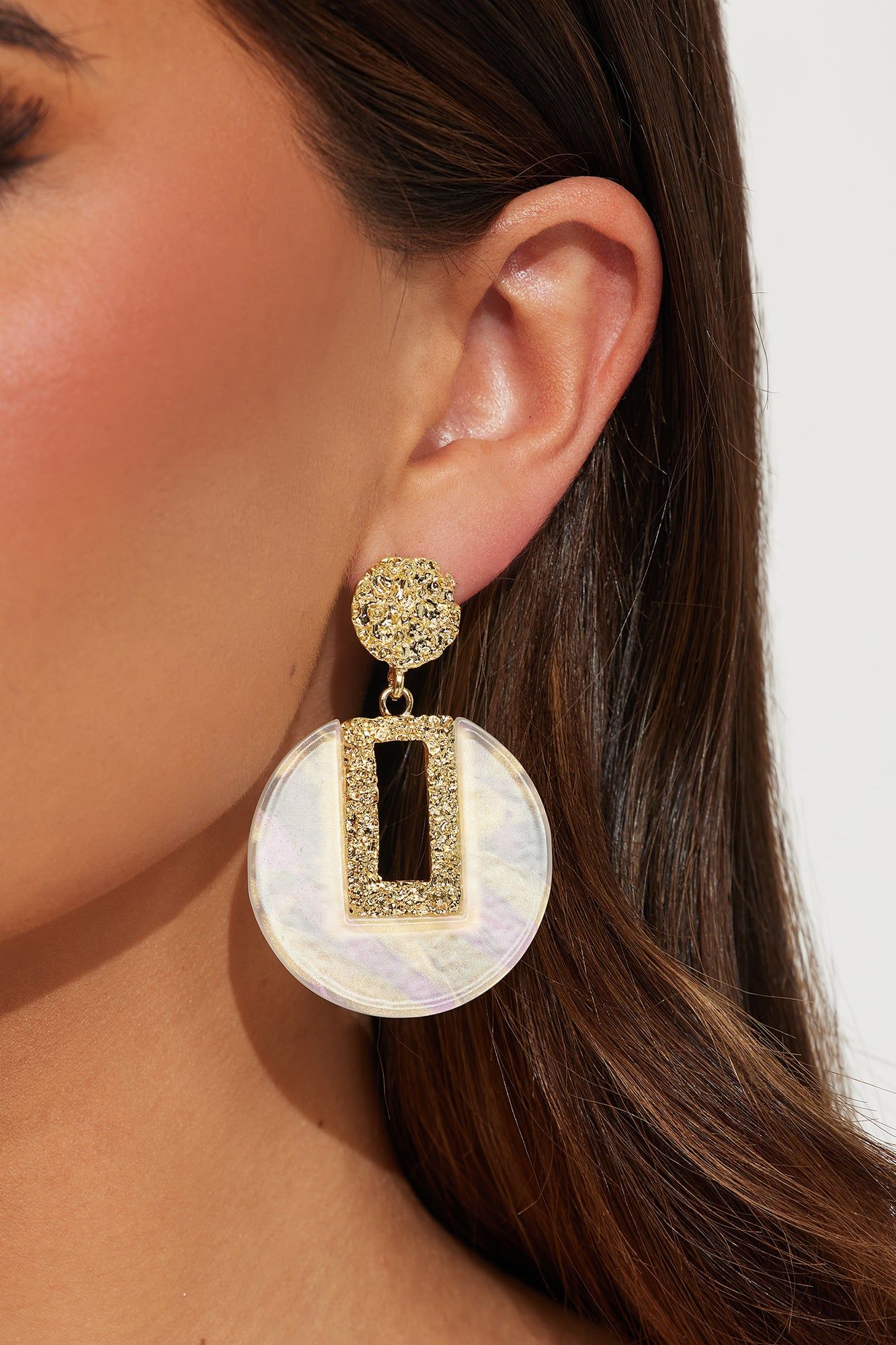 Evelina Earrings - Gold/combo sold by Fashion Nova