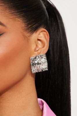 All And All Earrings - Silver sold by Fashion Nova