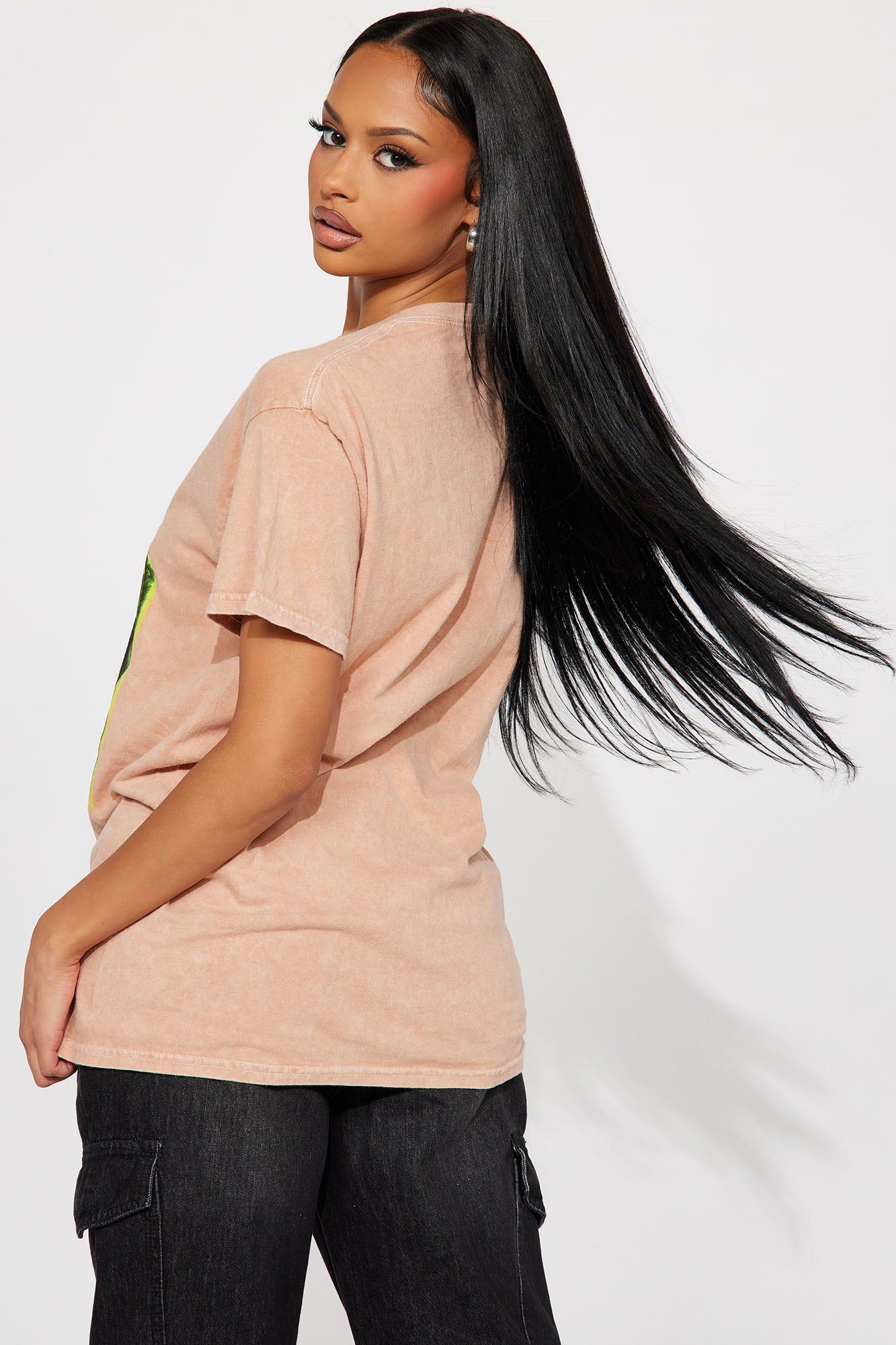 Frida Kahlo Tropical Jungle Graphic Tee - Khaki sold by Fashion Nova product image thumbnail 4