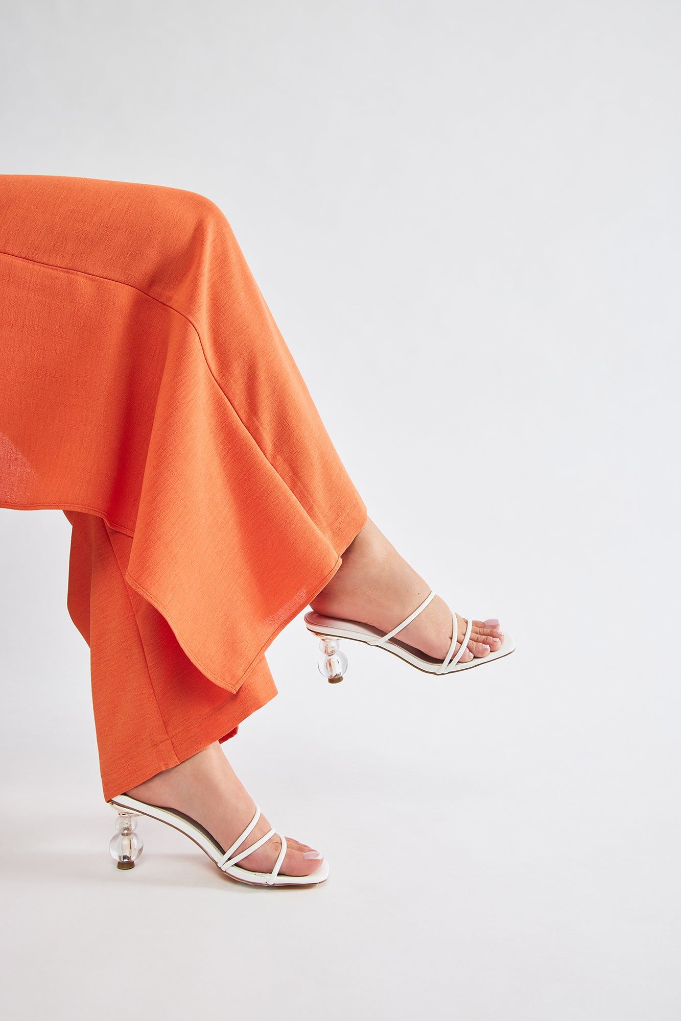 Stay Calling Me Heeled Sandals - White sold by Fashion Nova product image thumbnail 3