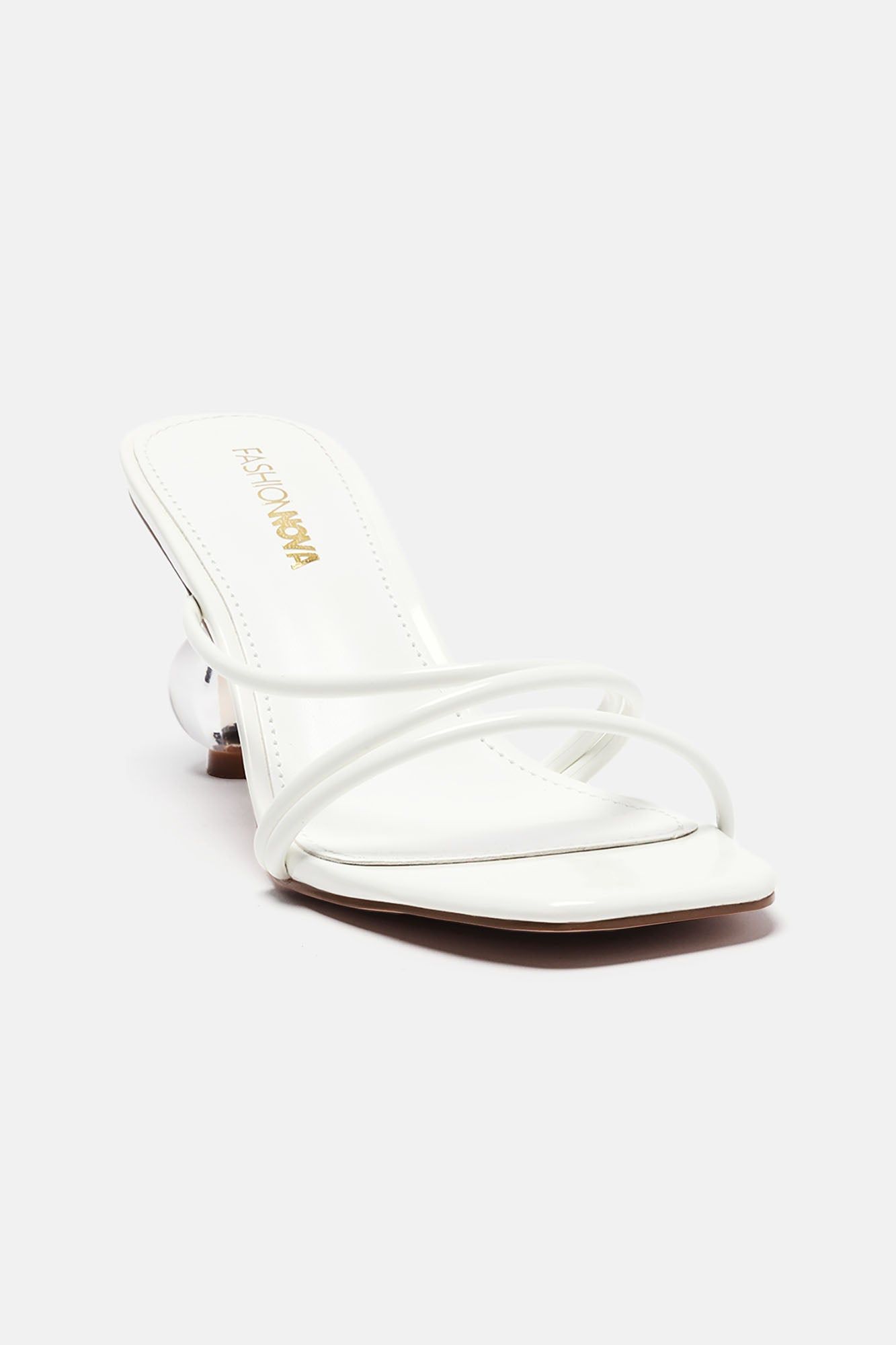 Stay Calling Me Heeled Sandals - White sold by Fashion Nova product image thumbnail 2