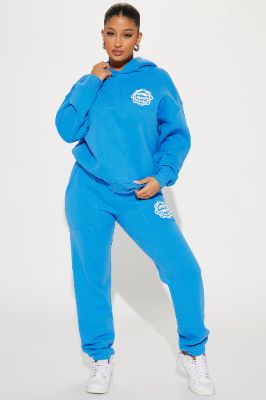 Limited Edition Sweatpant Set - Blue sold by Fashion Nova