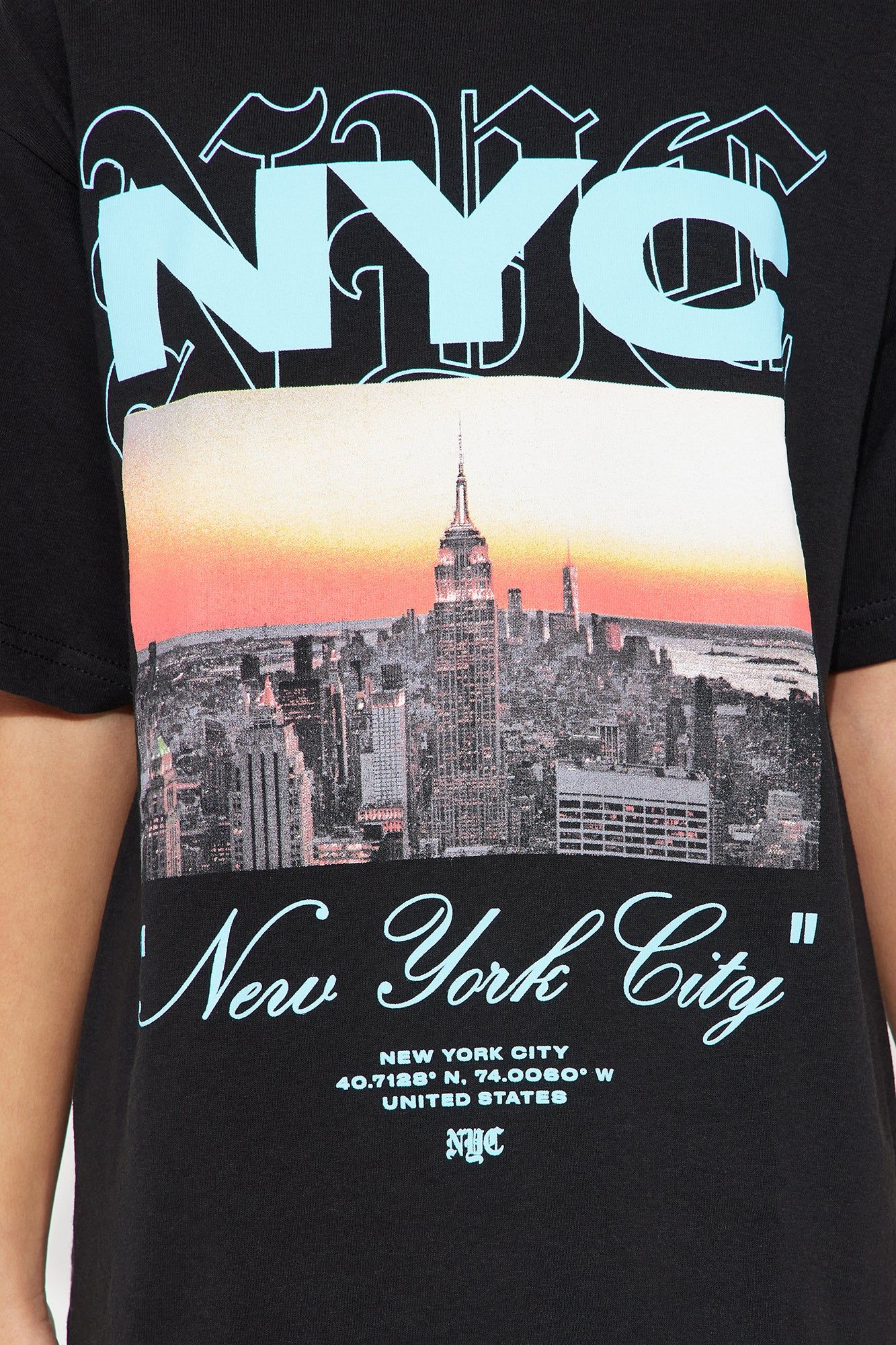 Mini Where Dreams Begin NYC T-Shirt - Black sold by Fashion Nova product image thumbnail 2
