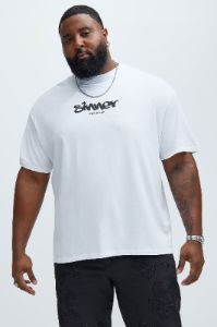 Big City Sinner Short Sleeve Tee - White sold by Fashion Nova