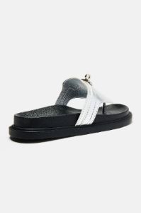 All Time Favorite Flat Sandals - Silver sold by Fashion Nova
