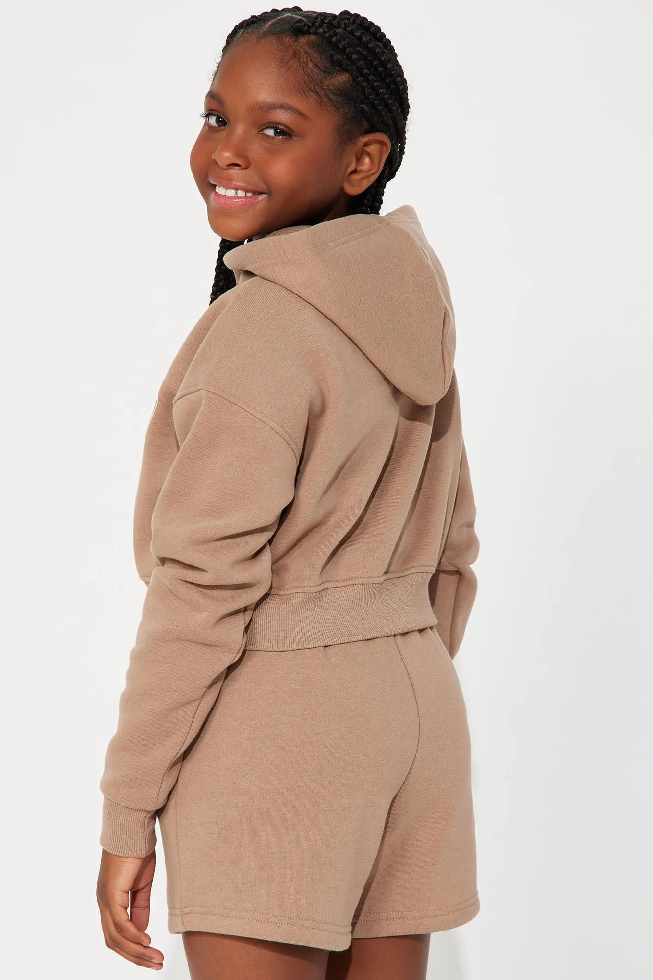 Mini Milano Sweatshort Set - Mocha sold by Fashion Nova product image thumbnail 3