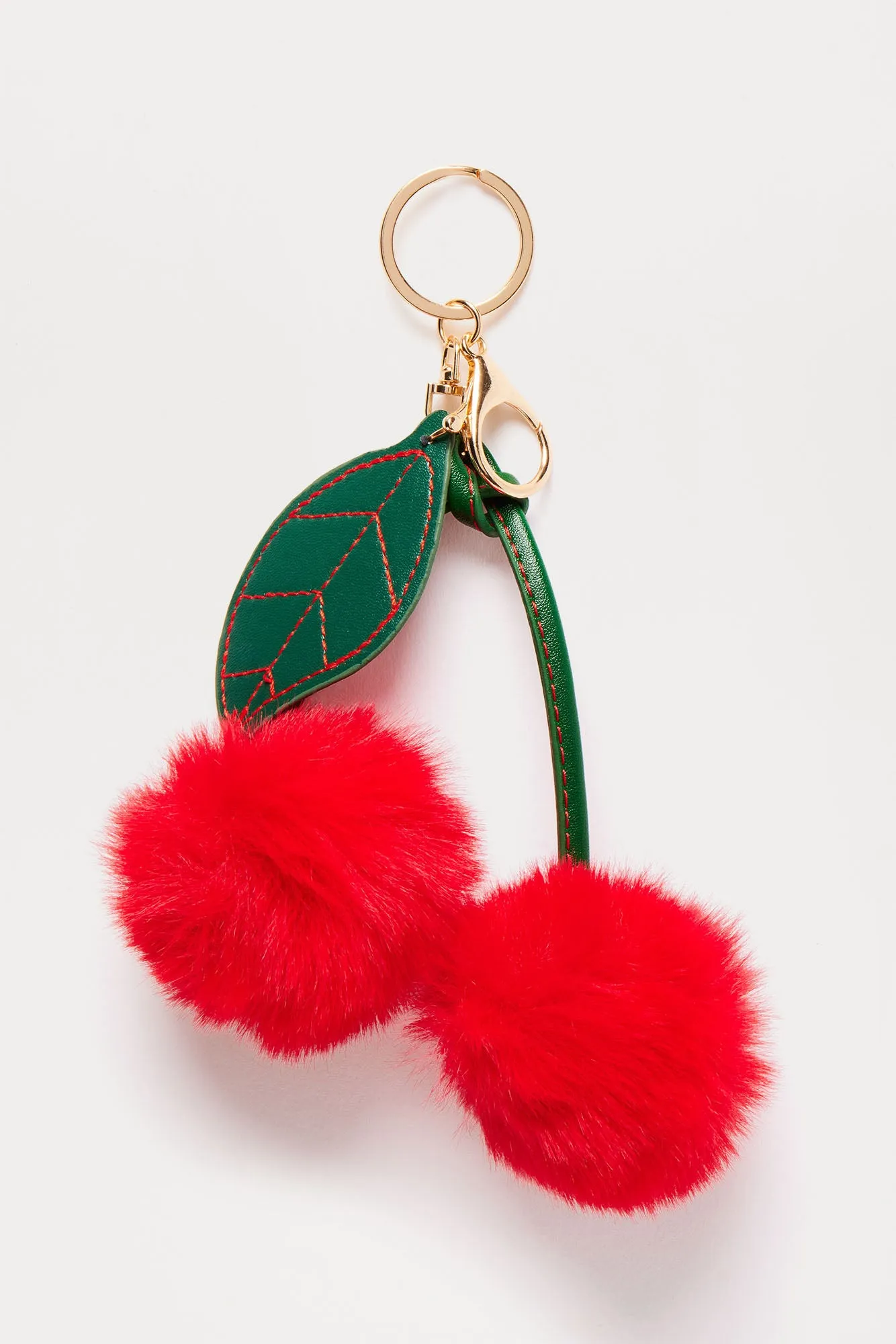 Cherry Lady Handbag Charm - Red sold by Fashion Nova