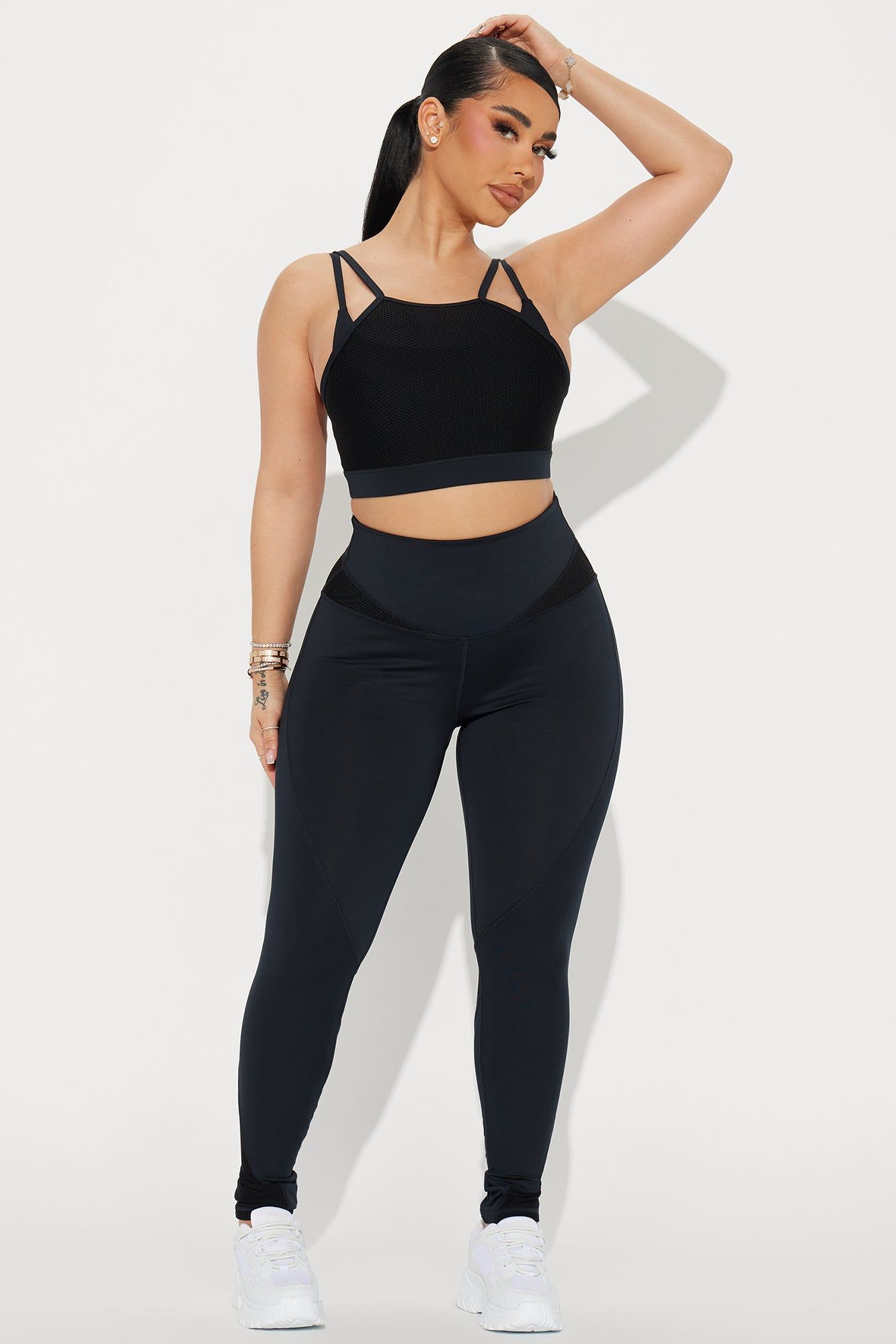 Knock It Out Elevate Sports Bra - Black sold by Fashion Nova product image thumbnail 2