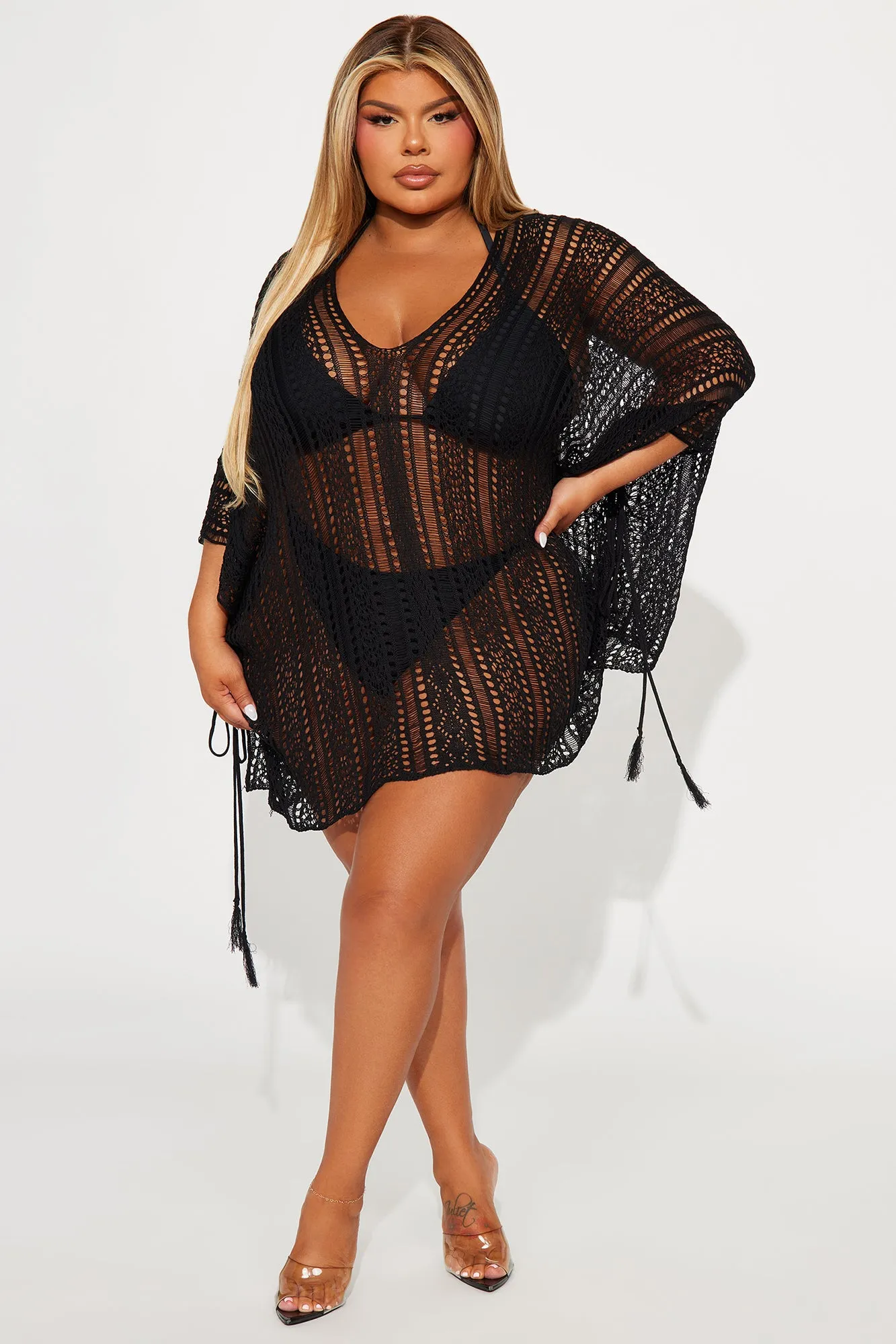 Althea Swim Cover Up - Black sold by Fashion Nova product image thumbnail 5