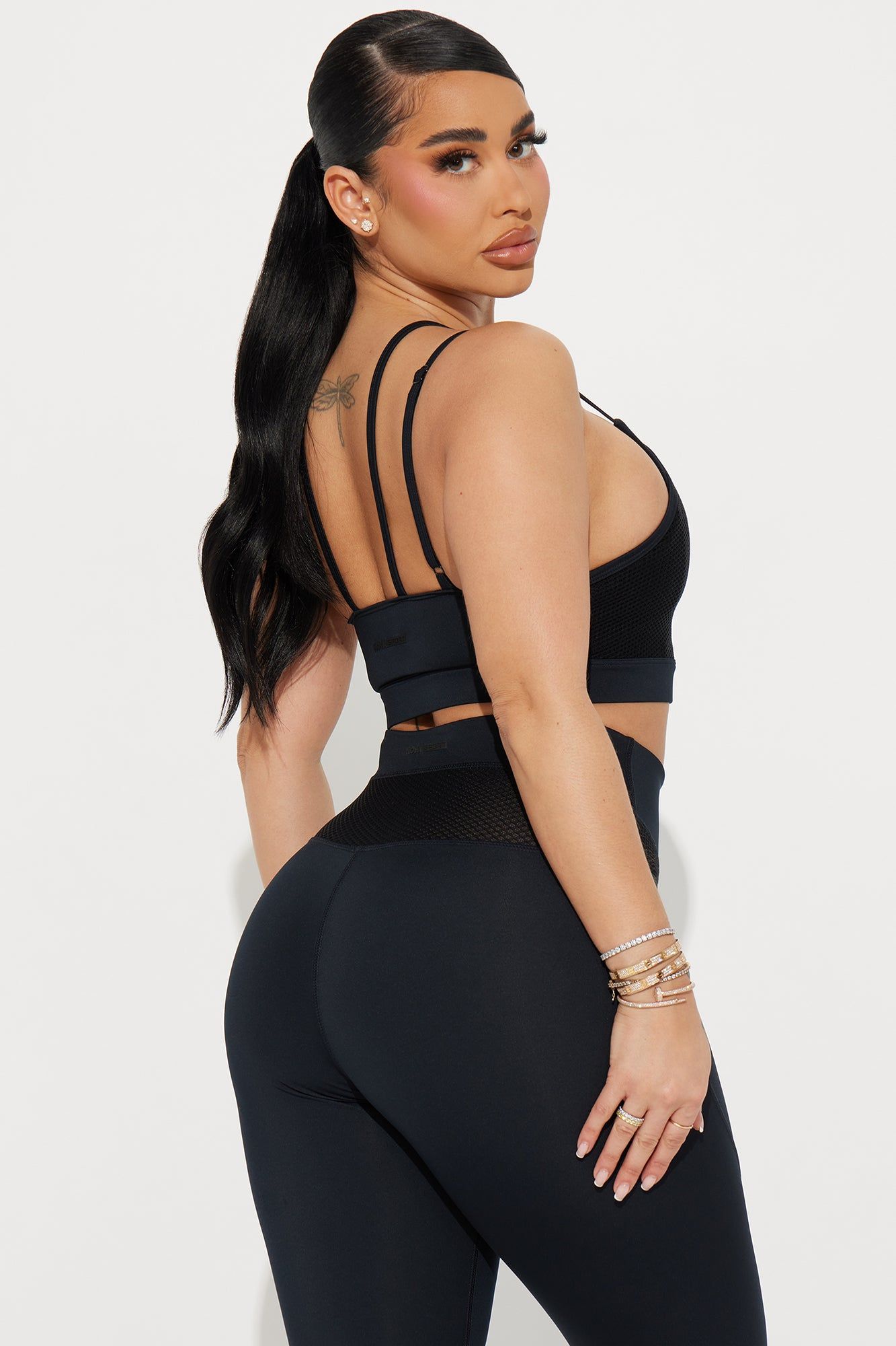 Knock It Out Elevate Sports Bra - Black sold by Fashion Nova product image thumbnail 3