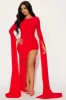 Scarlet Heart Gown - Red sold by Fashion Nova