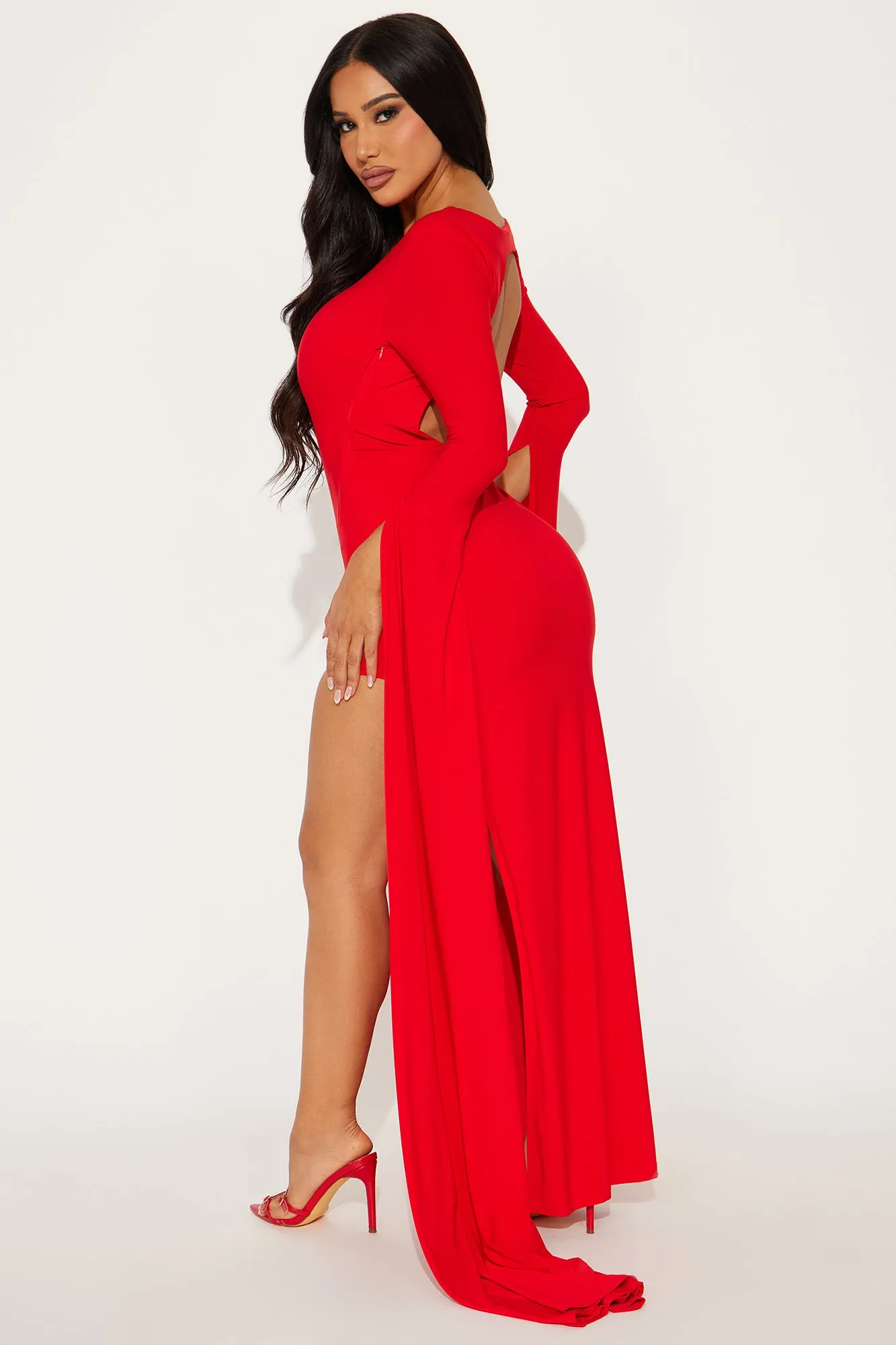 Scarlet Heart Gown - Red sold by Fashion Nova product image thumbnail 3