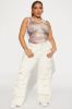 Elliana Cargo Pant - Ivory sold by Fashion Nova
