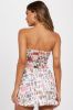 Lucy Mesh Micro Mini Dress - White/combo sold by Fashion Nova