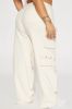 Elliana Cargo Pant - Ivory sold by Fashion Nova