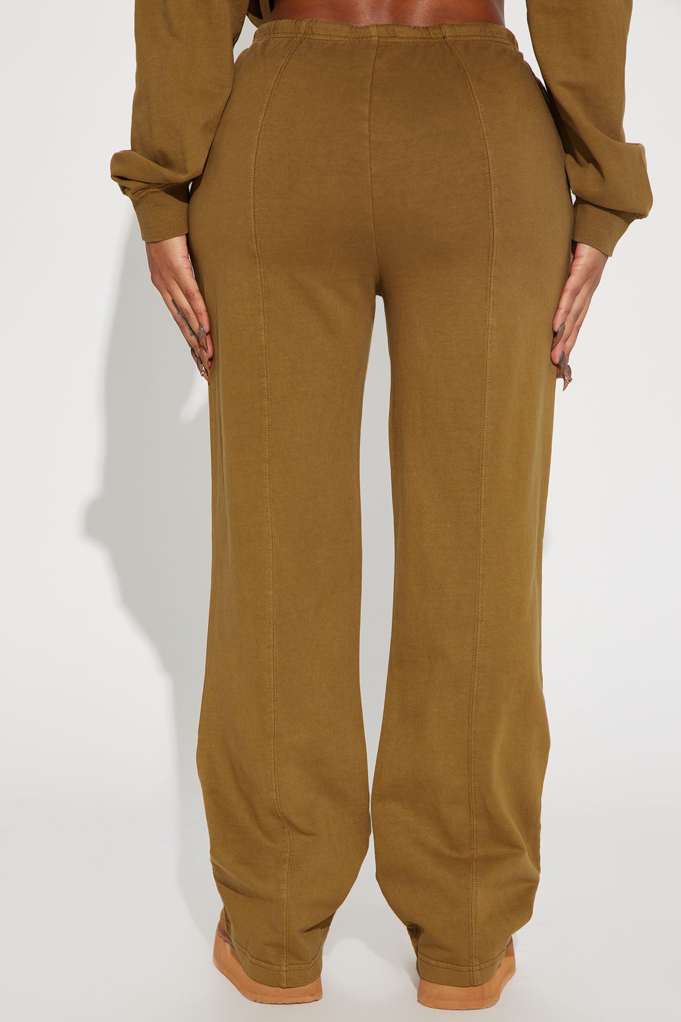 Take It Easy Lounge Pant - Brown sold by Fashion Nova product image thumbnail 3
