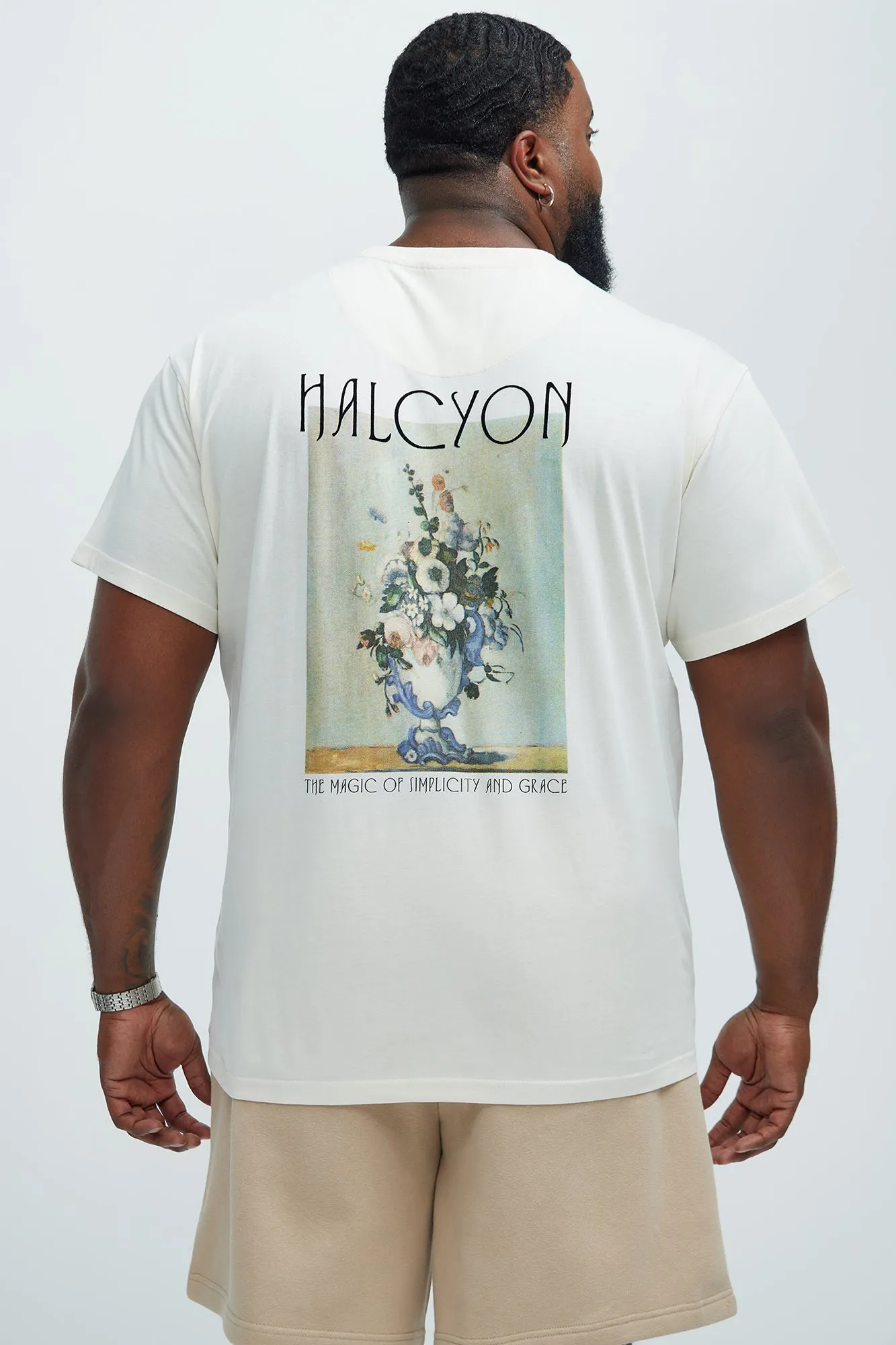 Lueur Halcyon Paris Short Sleeve Tee - Cream sold by Fashion Nova product image thumbnail 5