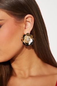 Floral Garden Earrings - Gold sold by Fashion Nova
