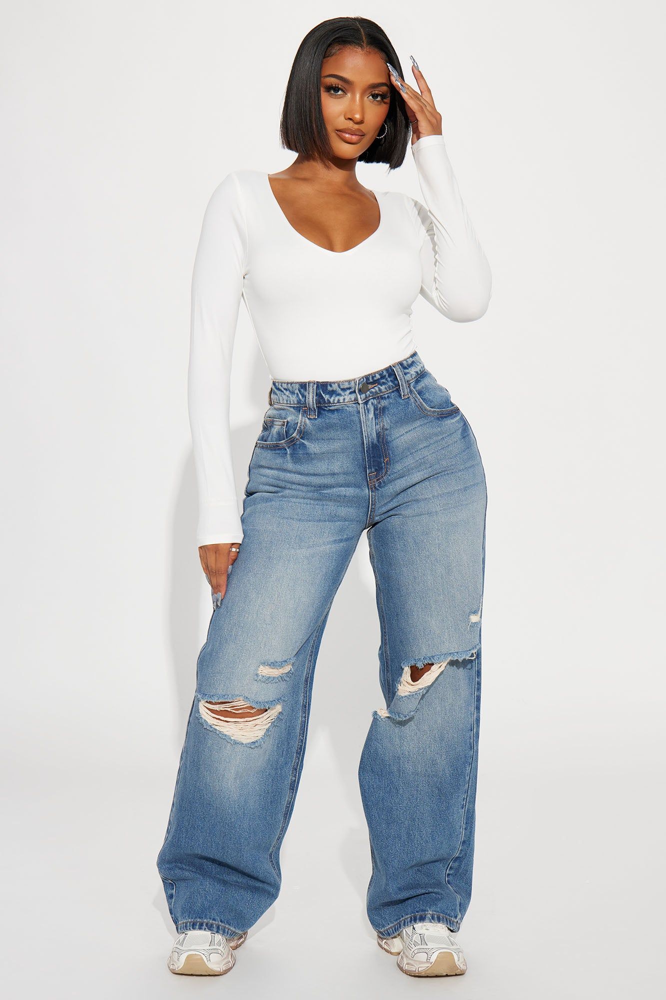 Myra Double Lined Top - White sold by Fashion Nova product image thumbnail 2