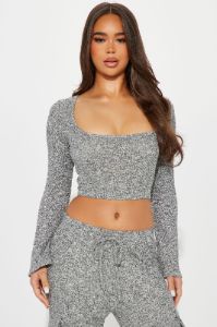 Wanderlust Cargo Pant Set - Grey sold by Fashion Nova