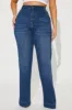 Tall Margot Stretch Trouser Jeans - Dark Wash sold by Fashion Nova