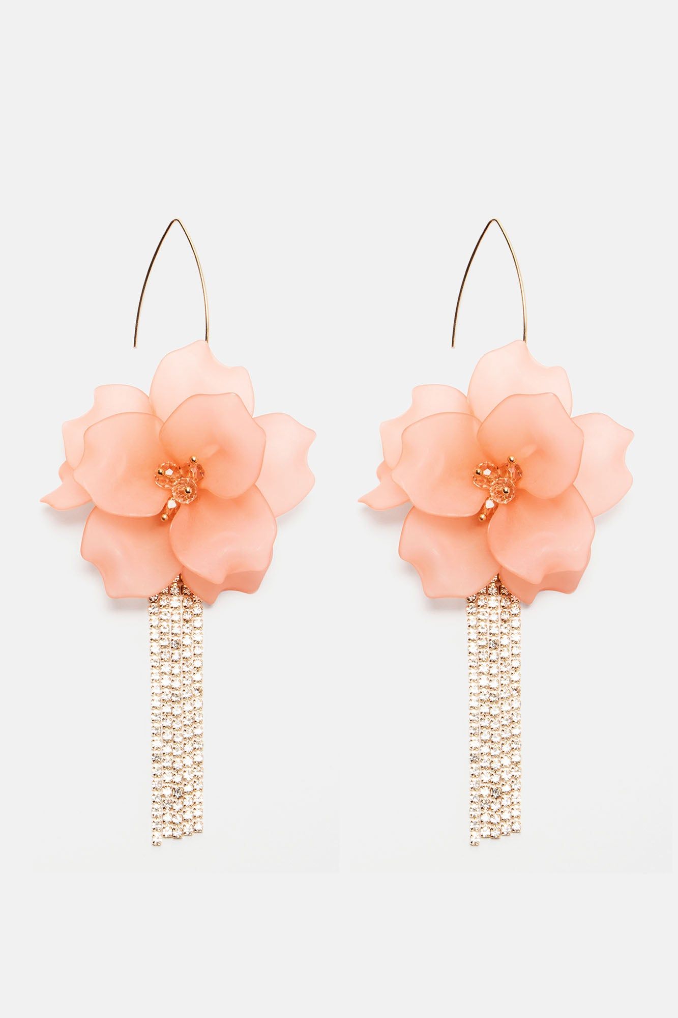 Caught The Bouquet Earrings - Pink sold by Fashion Nova product image thumbnail 3