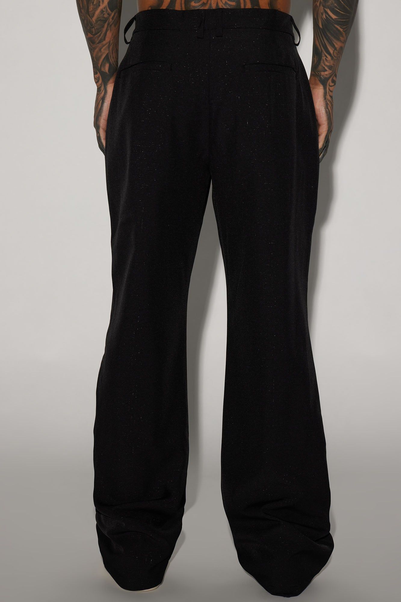 Universal Relaxed Flare Trousers - Black sold by Fashion Nova product image thumbnail 4