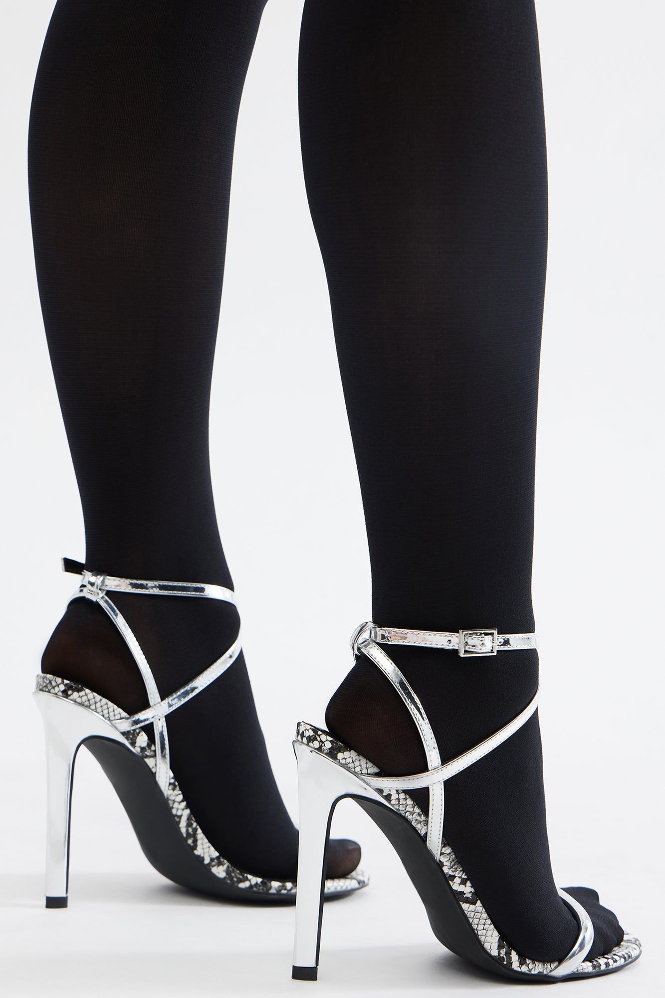 Illuminate Heeled Sandals - Grey sold by Fashion Nova product image thumbnail 3