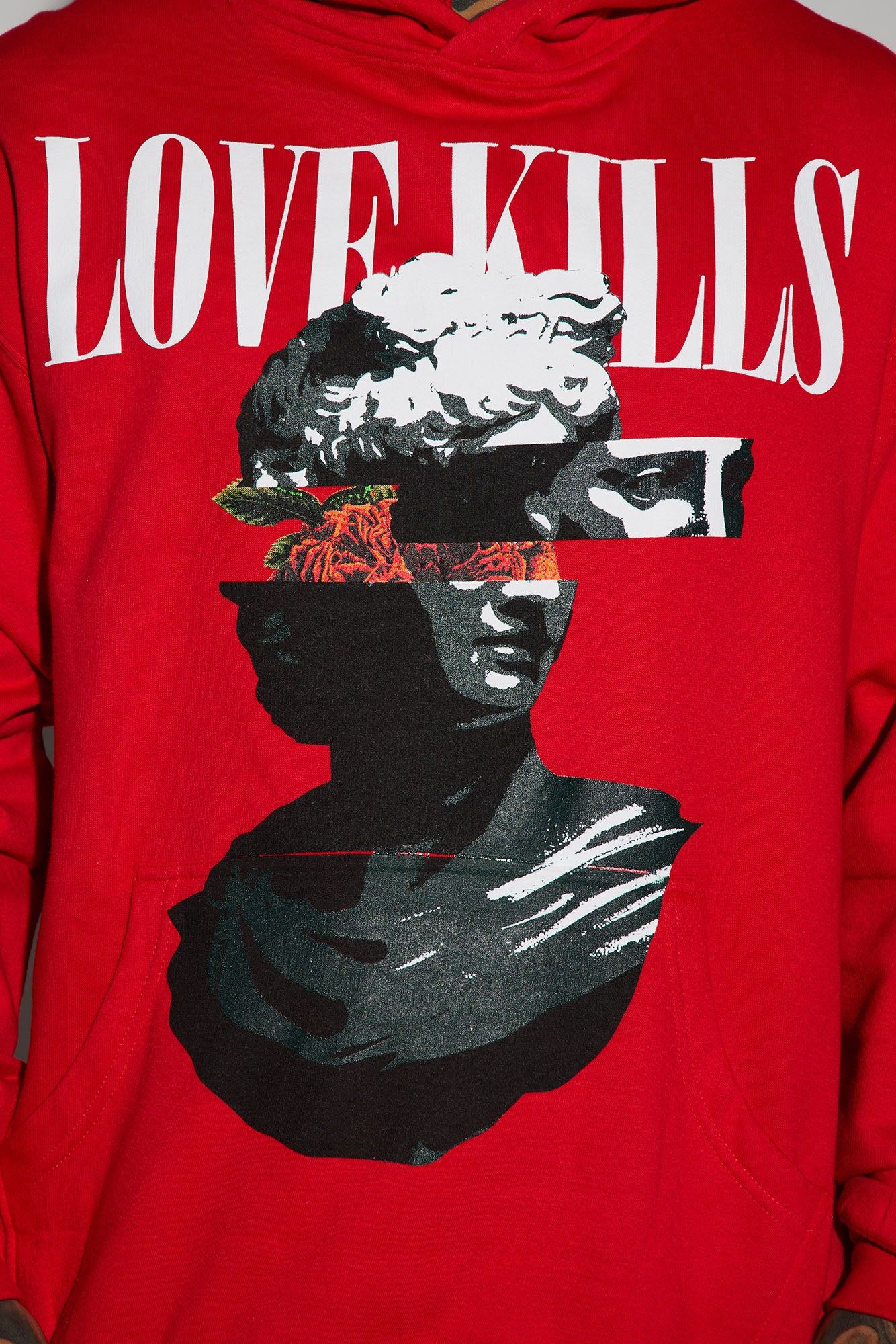 If Love Kills Hoodie - Red sold by Fashion Nova product image thumbnail 3