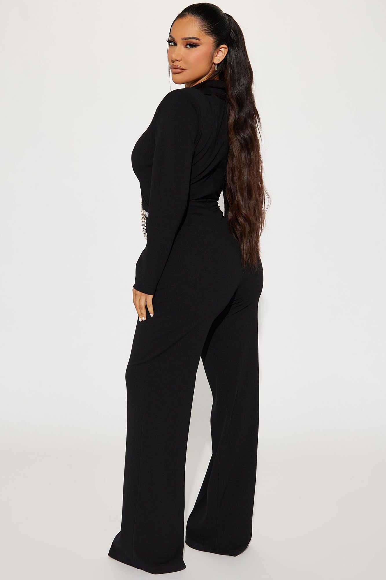 Sweet Nights Jumpsuit - Black sold by Fashion Nova product image thumbnail 3