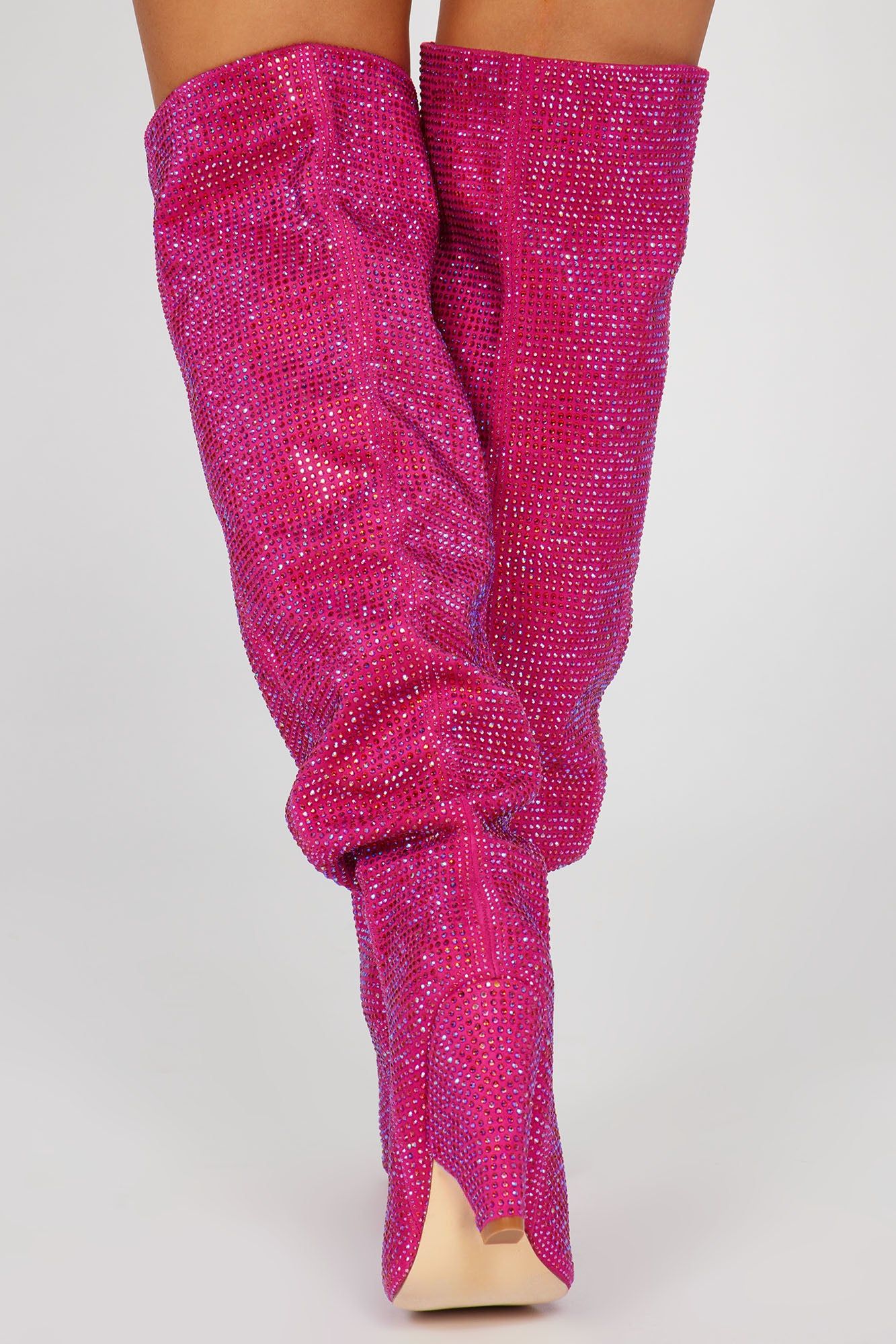 Carnival Nights Embellished Boots - Pink sold by Fashion Nova product image thumbnail 4