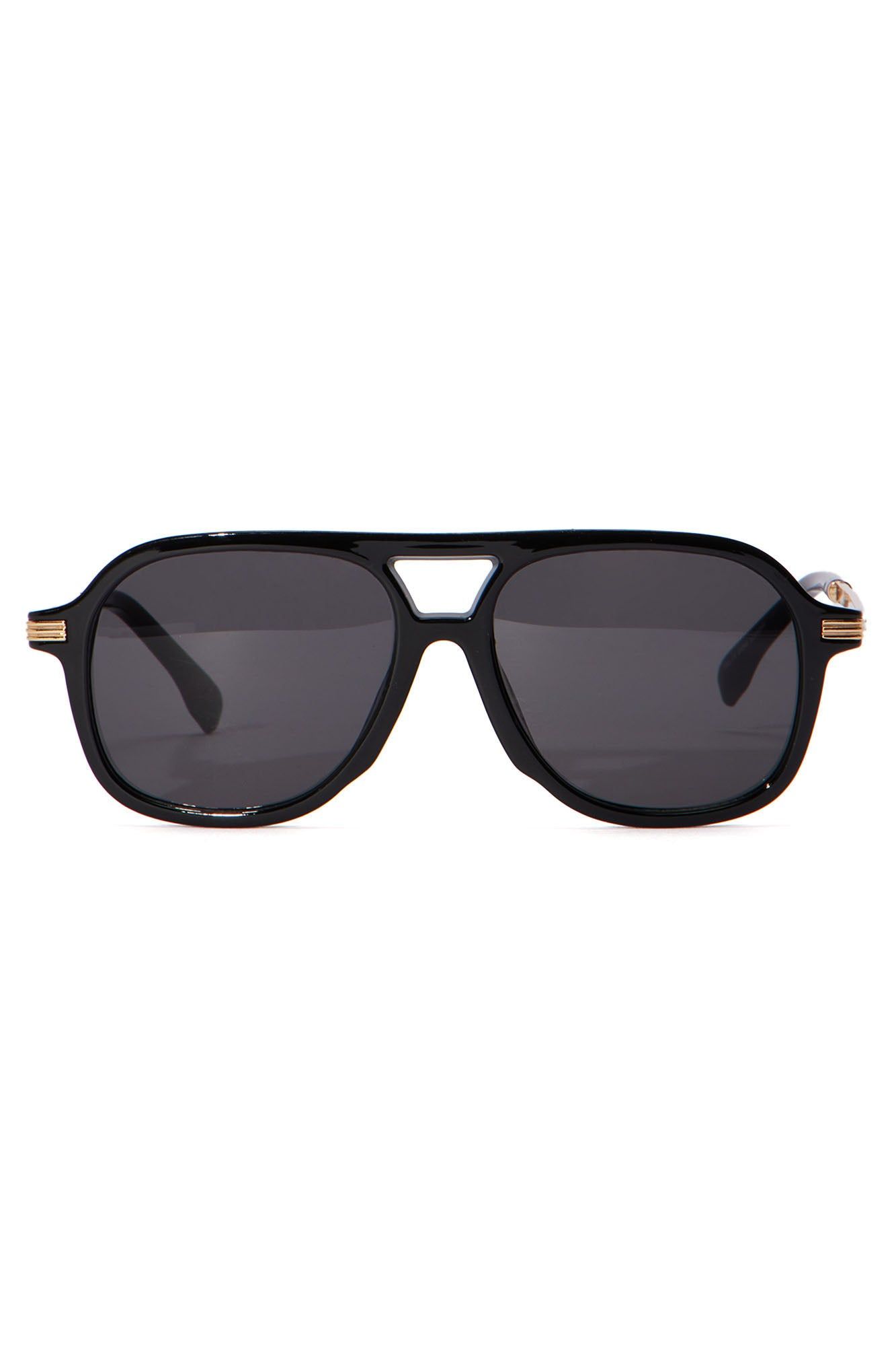 More Time Sunglasses - Black/Smoke sold by Fashion Nova product image thumbnail 2