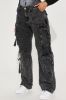 Unphased Mineral Wash Cargo Pant - Black sold by Fashion Nova