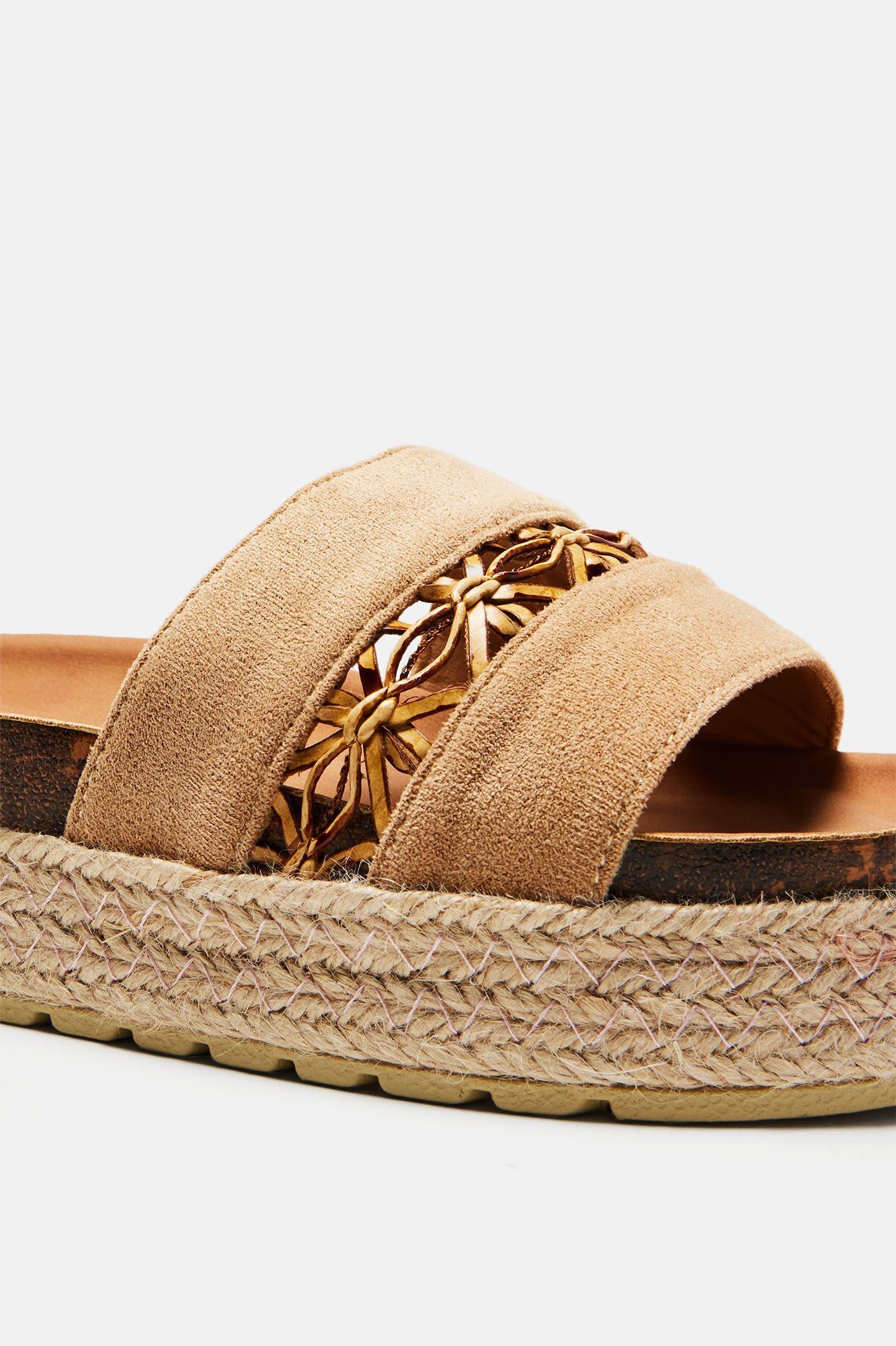 Chill With You Casual Slides - Nude sold by Fashion Nova product image thumbnail 4