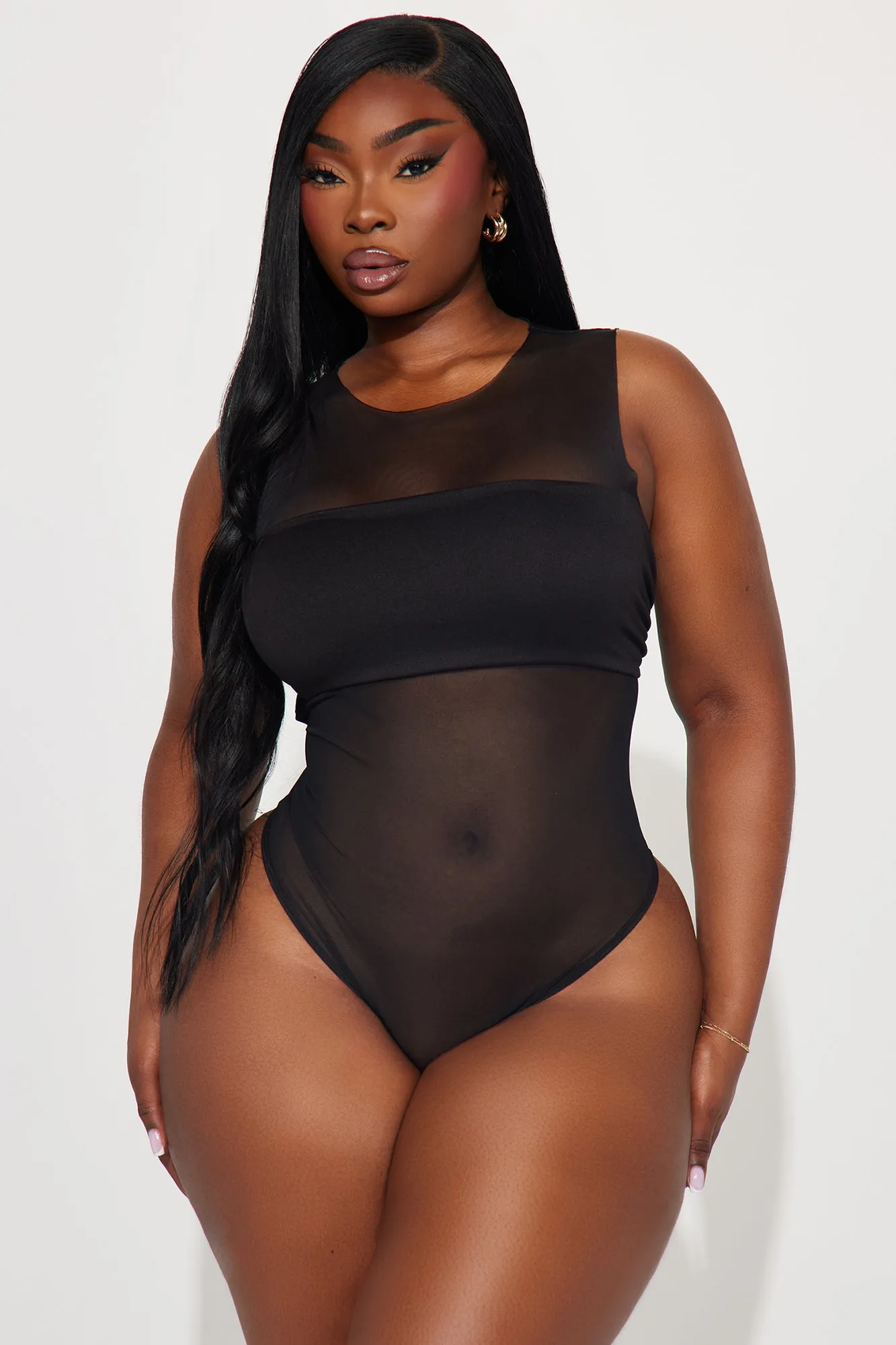 Endless Love Sleeveless Bodysuit - Black sold by Fashion Nova product image thumbnail 5