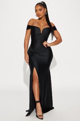Special Nights Gown - Black sold by Fashion Nova