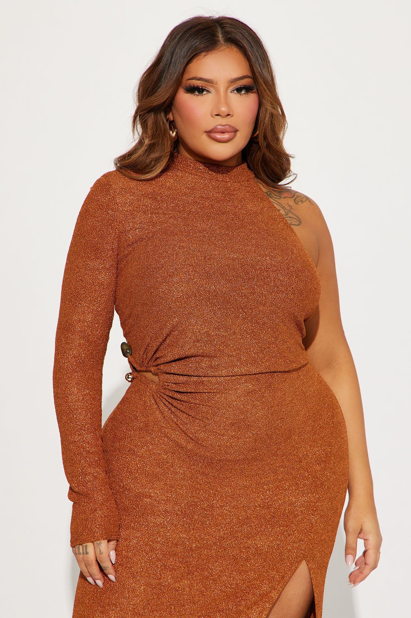 Estelle Gown - Copper sold by Fashion Nova product image thumbnail 5