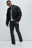 Been Real Nylon Bomber Jacket - Black sold by Fashion Nova