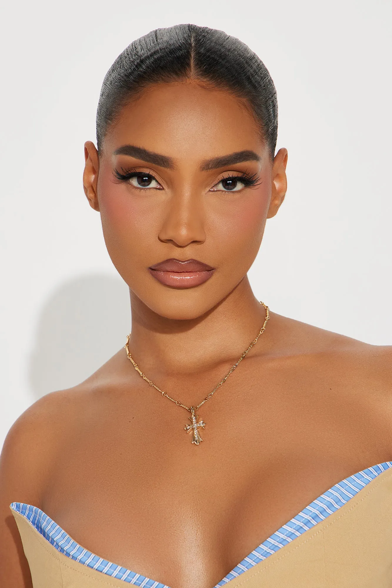 Blessed To Say Necklace - Gold sold by Fashion Nova product image thumbnail 2